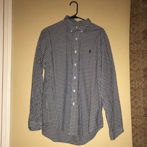 Black and White Button Down